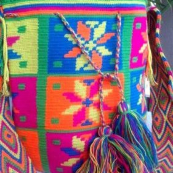 WAYUU TRIBE BAG WOMEN HANDBAG/ BOHO FINEST QUALITy - Picture 4 of 4